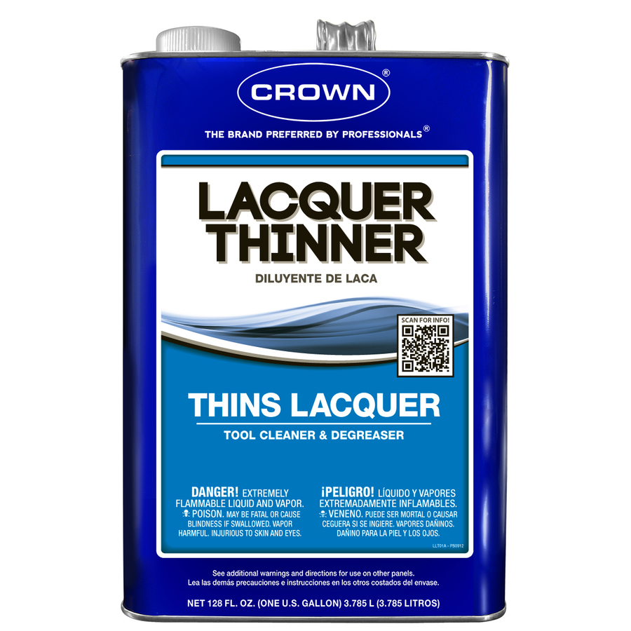 Lacquer Thinner "CROWN" 1Gallon - Carolina Floor Covering