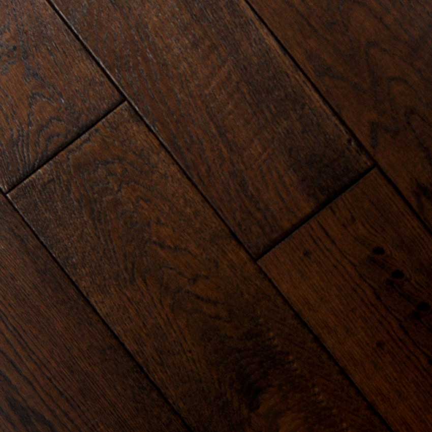 Ebony Hand Sed Red Oak 5 Lw, Lw Mountain Hardwood Flooring