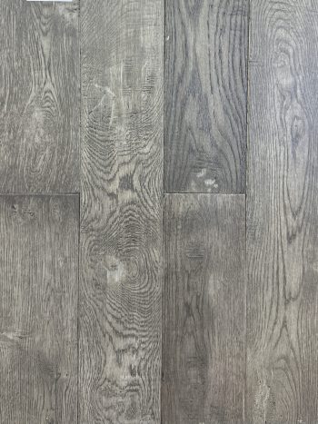 Smoked Parchment | Hand-scraped White Oak 3/4" × 5"