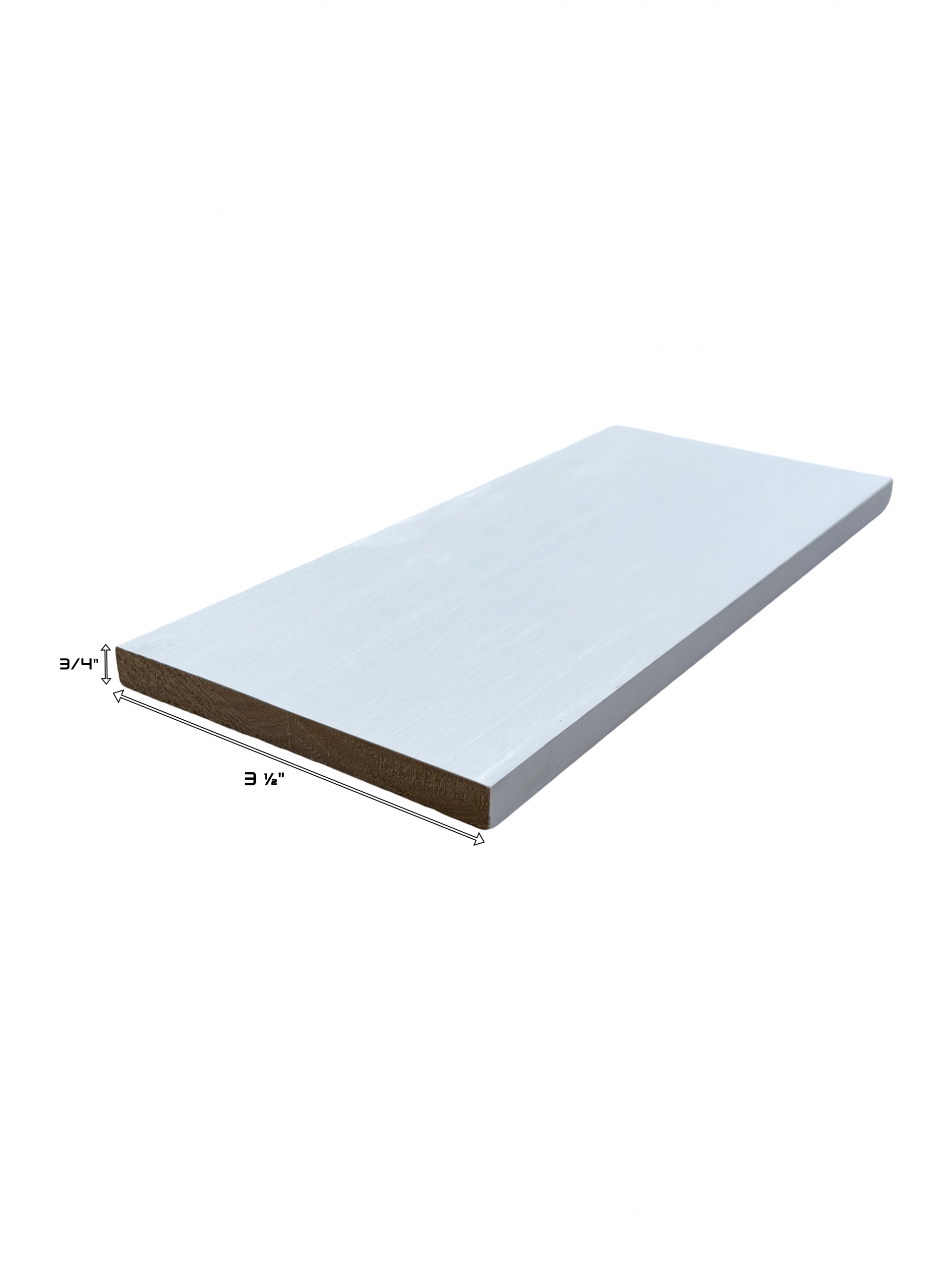 Primed Fingerjoint Pine Casing | 3 – 1/2″ × 5/8″ - Image 2