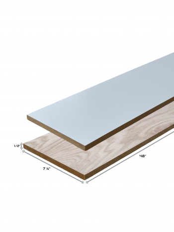 Reversable Primed Oak Riser | 7 – 1/2" × 48" × 1/2"